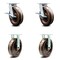 Service Caster 8 Inch Kingpinless High Temp Phenolic Wheel Caster Brakes 2 Rigid SCC, 2PK SCC-KP30S820-PHRHT-SLB-2-R-2 - alternate 1